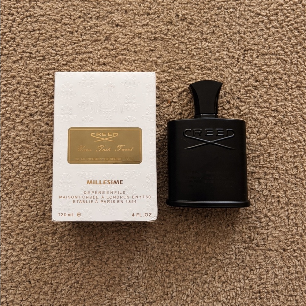 Creed Millesime White and Gold Packaging